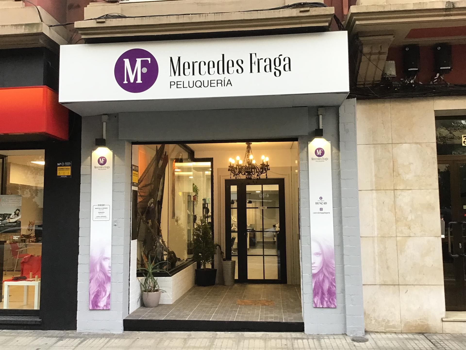 Peluquería Mercedes Fraga en A Coruña